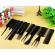 Set pentru frizerie si coafor, 10 piese, gonga® negru