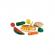Set din lemn alimente de feliat melissa and doug