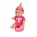Set papusa cu patut si accesorii Tutu Love