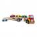 Transportor masini din lemn cu 4 masinute new classic toys