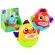 Jucarie interactiva pentru copii Gossip Bird rosie