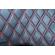 Huse alm textil - piele romburi negru-rosu dacia sandero stepway 2013-2020 fractionate