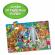 Puzzle mare de podea 50 piese - animalele lumii