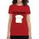 Tricou adler dama i am the bread rosu