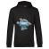 Hoodie barbat cu gluga game on negru