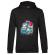 Hoodie barbat cu gluga ice cream truck negru