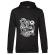 Hoodie barbat cu gluga shooter negru