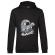 Hoodie barbat cu gluga space racer negru