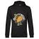 Hoodie barbat cu gluga taco negru