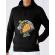 Hoodie barbat cu gluga taco negru