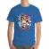 Tricou adler barbat cigarette killer albastru azuriu