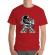 Tricou adler barbat fighter rosu