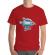 Tricou adler barbat game on rosu