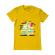 Tricou adler barbat ice cream truck galben