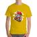 Tricou adler barbat killer skater galben