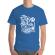 Tricou adler barbat shooter albastru azuriu