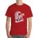 Tricou adler barbat space racer rosu