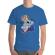 Tricou adler barbat space slider albastru azuriu
