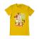 Tricou adler barbat street bomber galben