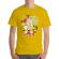Tricou adler barbat street bomber galben