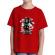 Tricou adler copil brick gamers rosu
