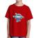 Tricou adler copil game on rosu