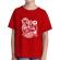 Tricou adler copil shooter rosu
