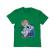 Tricou adler copil space slider verde mediu