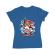 Tricou adler dama cigarette killer albastru azuriu