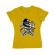 Tricou adler dama fighter galben