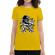 Tricou adler dama fighter galben