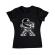 Tricou adler dama fighter negru