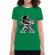 Tricou adler dama fighter verde mediu