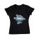 Tricou adler dama game on negru
