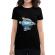 Tricou adler dama game on negru