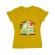 Tricou adler dama ice cream truck galben