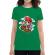 Tricou adler dama killer skater verde mediu
