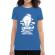 Tricou adler dama light boy albastru azuriu