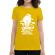 Tricou adler dama light boy galben