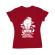 Tricou adler dama light boy rosu