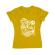 Tricou adler dama shooter galben