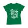 Tricou adler dama shooter verde mediu