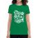 Tricou adler dama shooter verde mediu