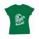 Tricou adler dama space racer verde mediu