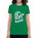 Tricou adler dama space racer verde mediu
