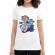 Tricou adler dama space slider alb