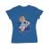 Tricou adler dama space slider albastru azuriu