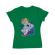 Tricou adler dama space slider verde mediu