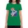 Tricou adler dama space slider verde mediu