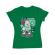 Tricou adler dama street bomber verde mediu